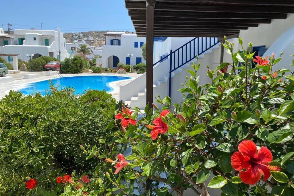 Pigeon House Ornos Beach Mykonos Town Exterior foto